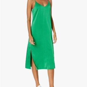 Green Slip Dress